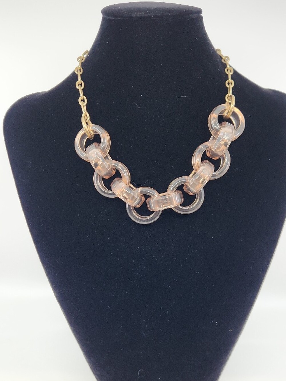 J. Crew Acrylic Link Statement Necklace - Picture 7 of 7